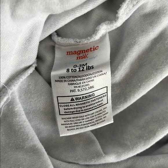 Magnetic Me Cotton Magnetic Parent Favorite Footie - Picture 3 of 6